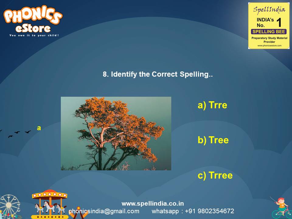 spell-bee-competition-exam-class-1-2-3-4-5-words