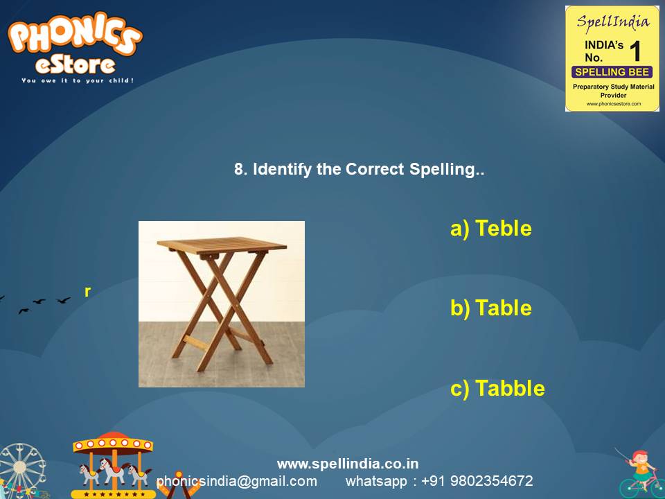 spell-bee-competition-exam-class-1-2-3-4-5-words