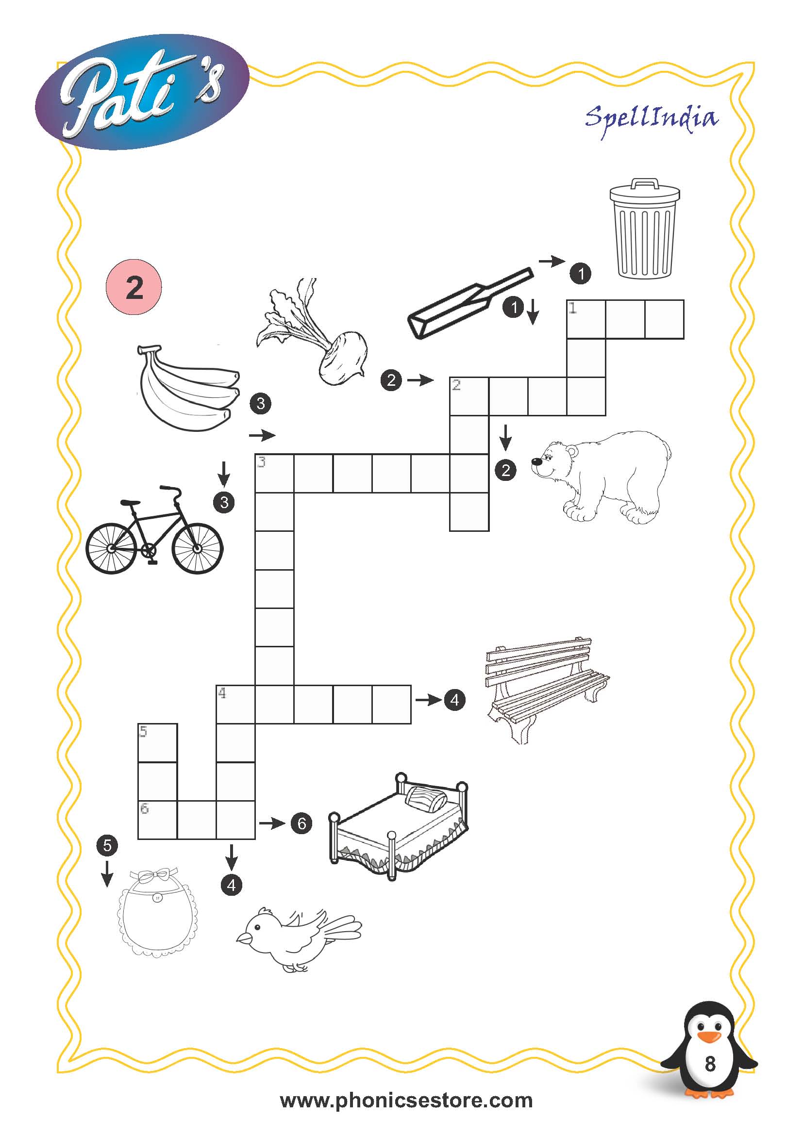 picture crossword for children spell bee academy book at amazon