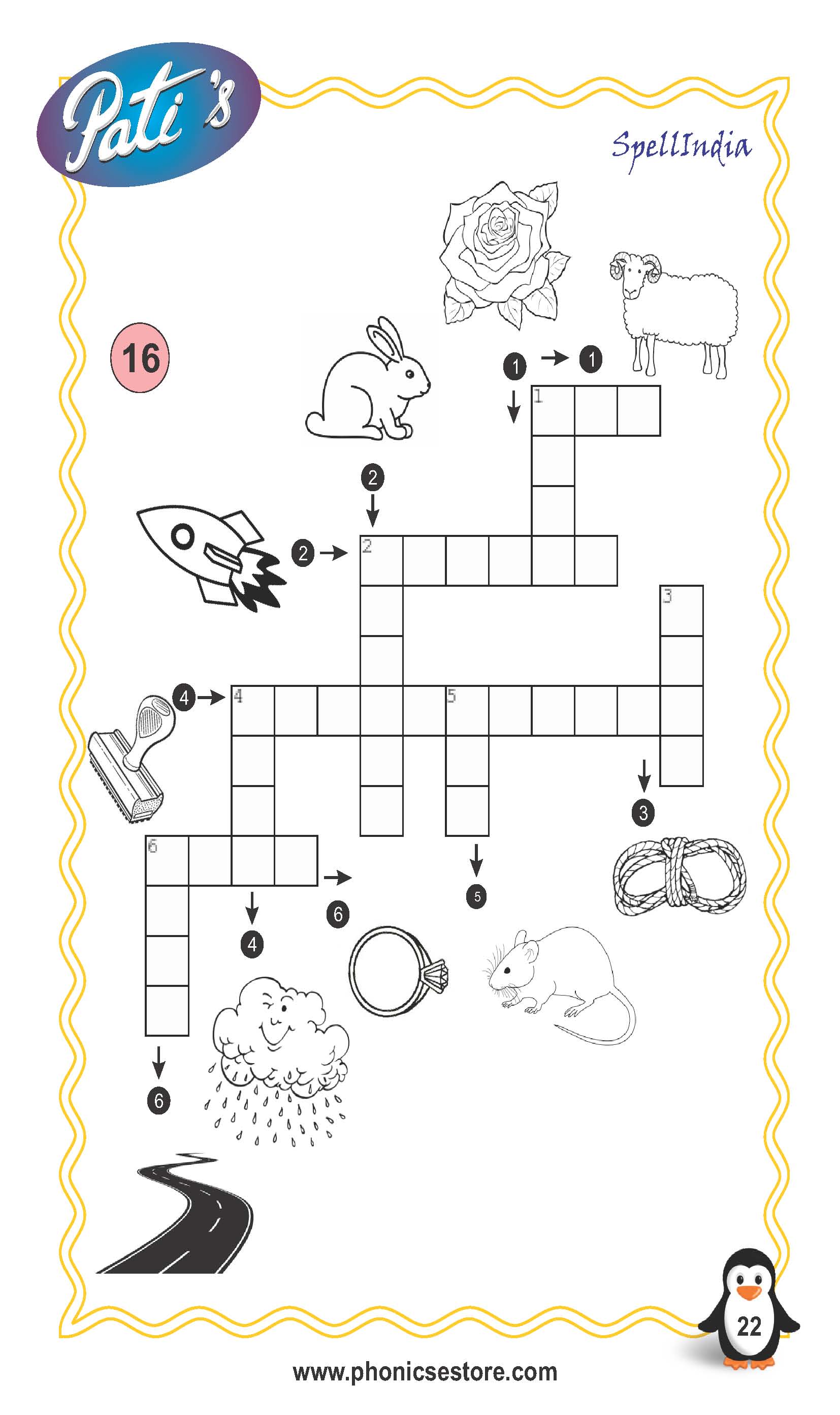 picture crossword for children spell bee academy book at amazon