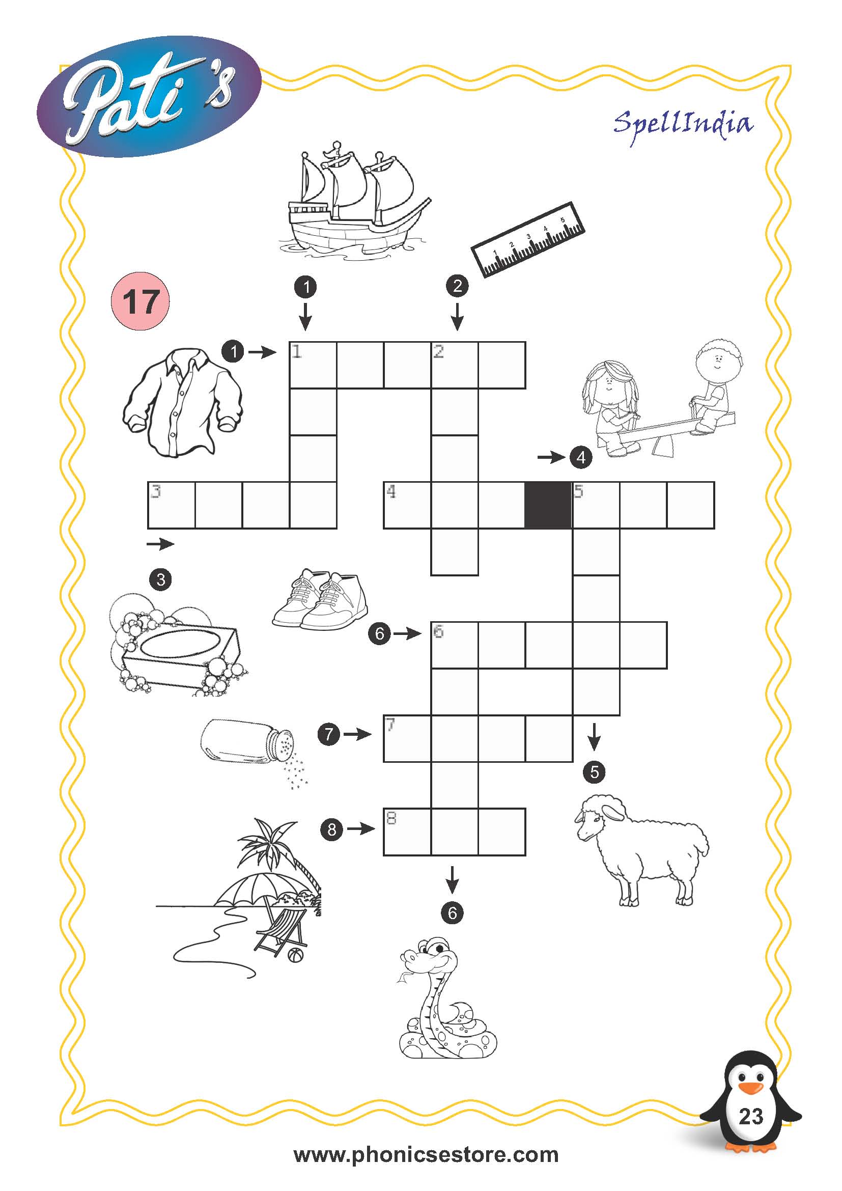 picture crossword for children spell bee academy book at amazon