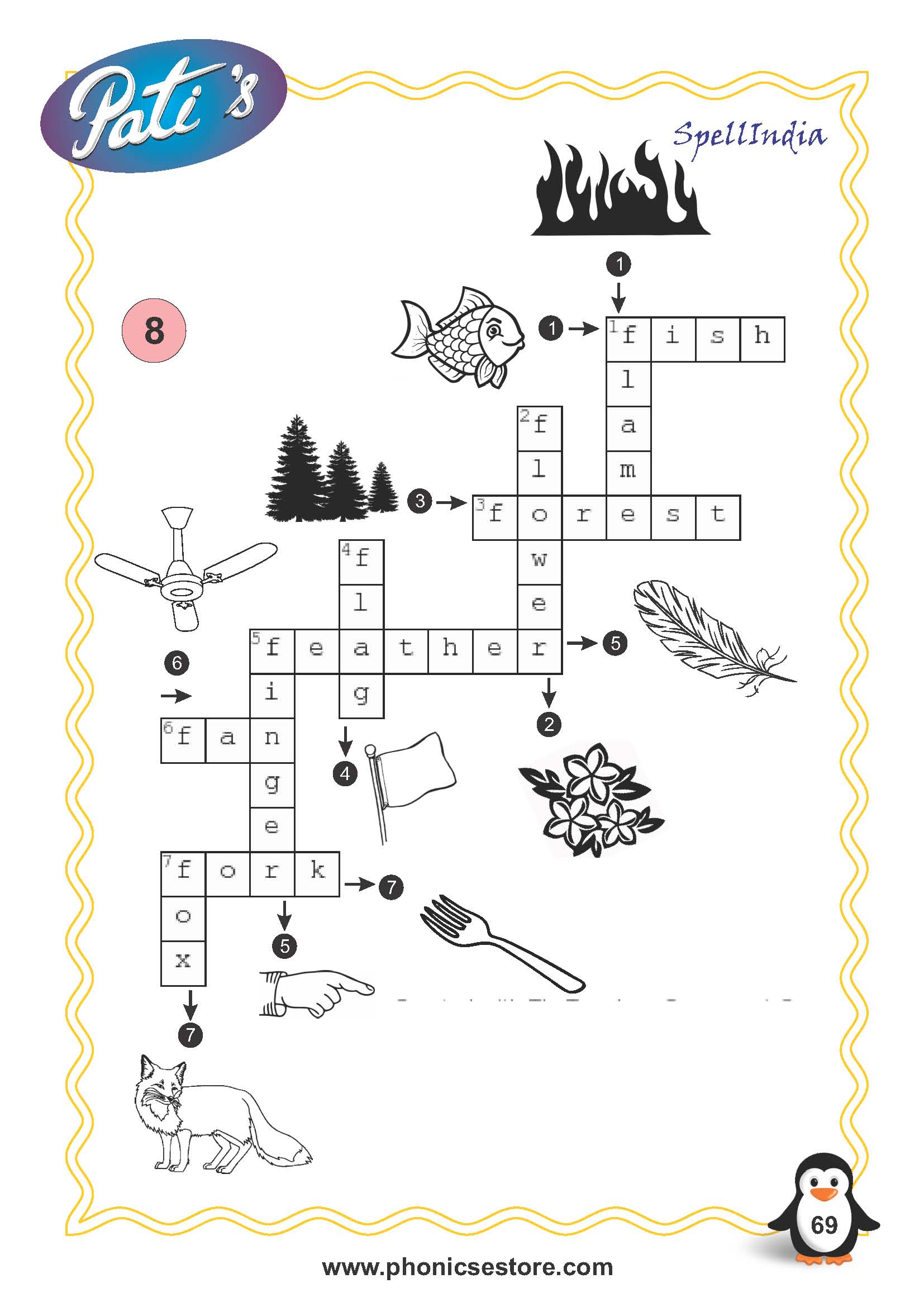 picture crossword for children spell bee academy book at amazon