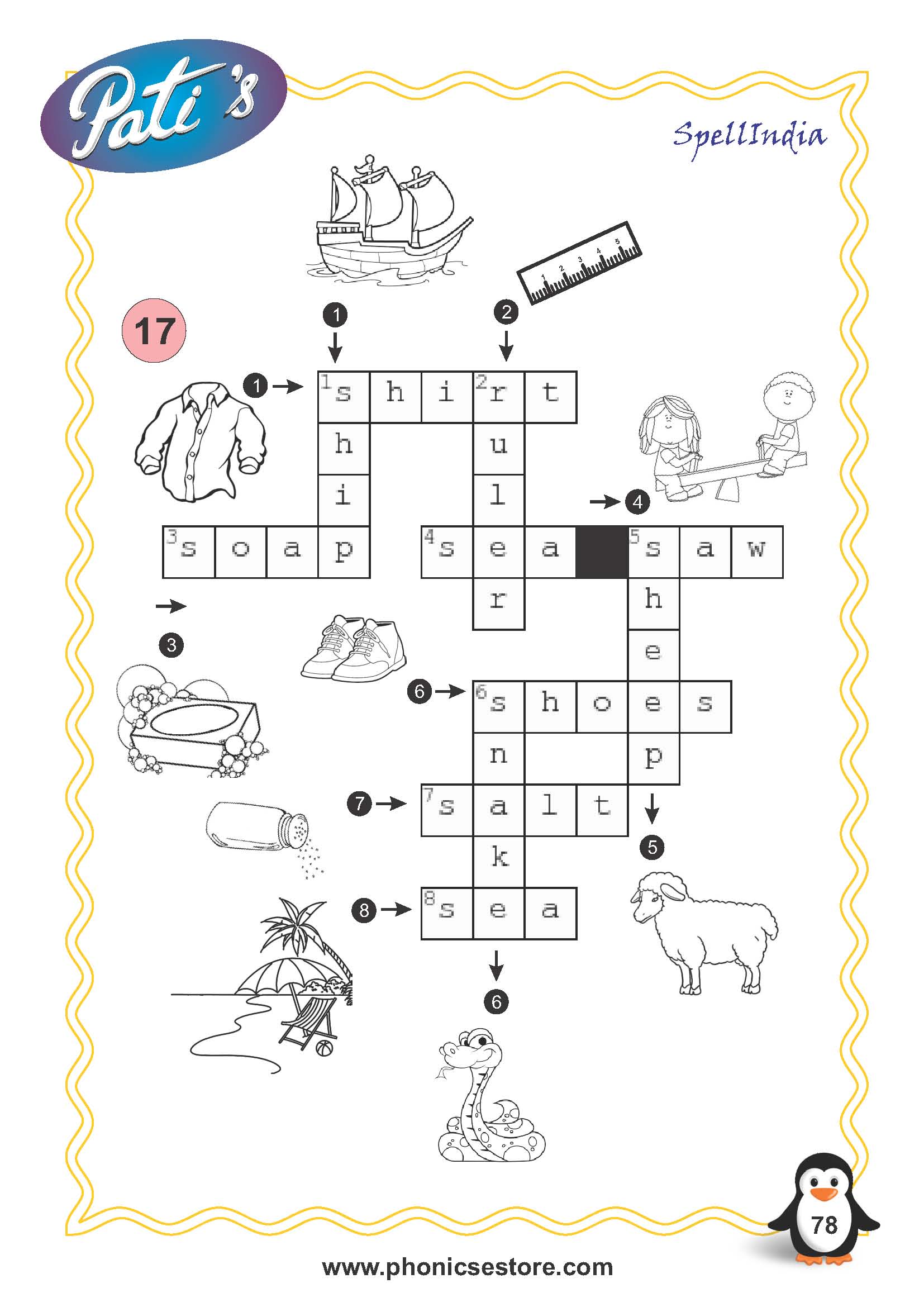 picture crossword for children spell bee academy book at amazon