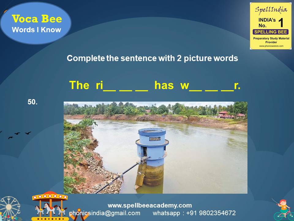 vocabulary spelling bee words for children