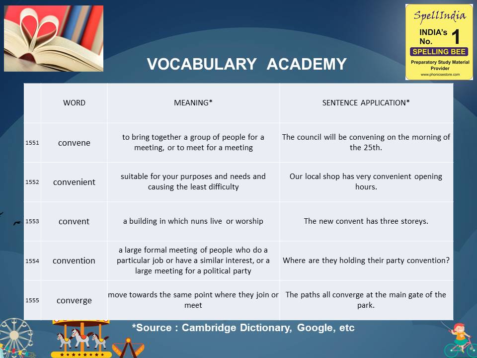 spelling competition