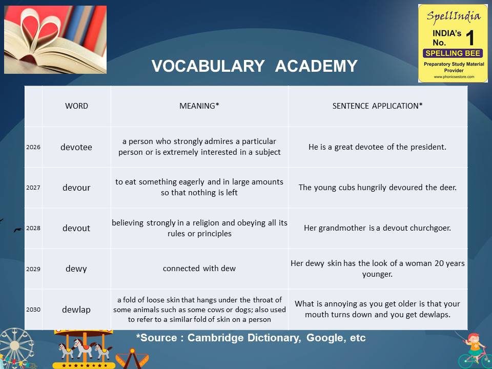 spelling competition