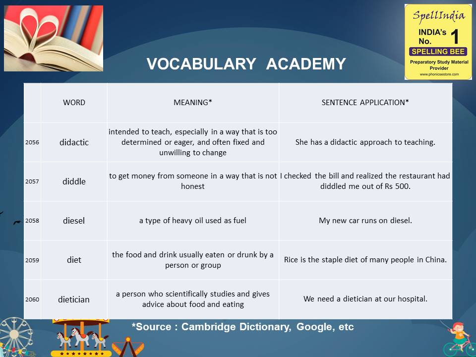 spelling competition